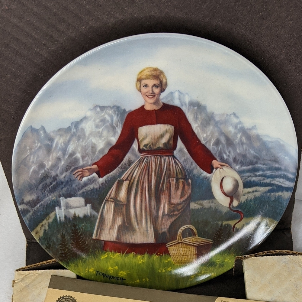 The Sound of Music Collectors Plate 1986E.Knowles